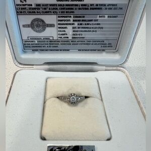 Engagement Ring size 5.5